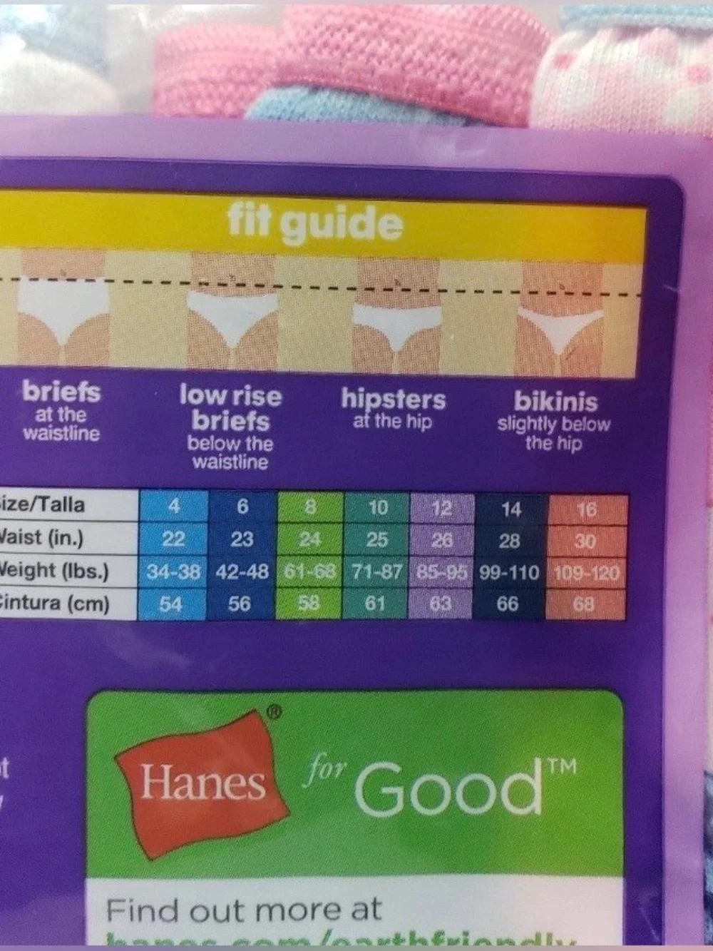 🆕 Hanes Girls Tagless Super Soft Cotton Breathable Briefs Underwear 10 pack
